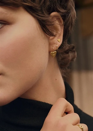 Tutu earrings Forgyldt Maanesten